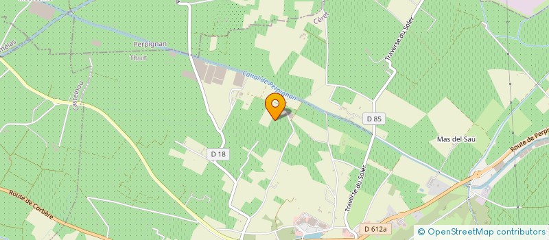 localisation de l'entreprise GPT D EMPLOYEURS DU MAS DE L AVART à THUIR