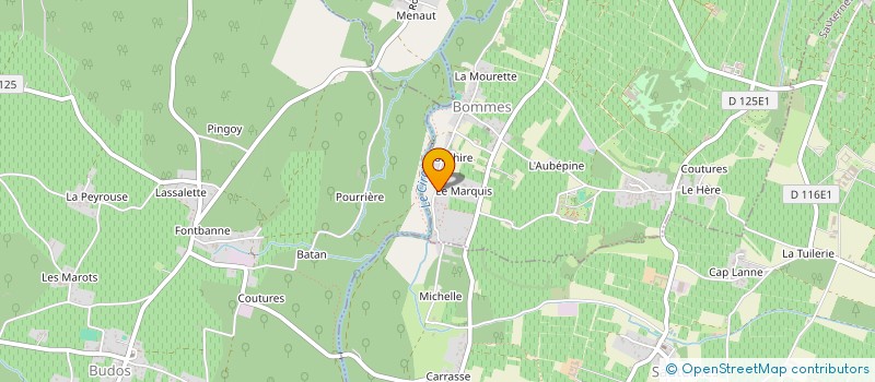 localisation de l'entreprise GPT D'EMPLOYEURS DU SUD GIRONDE  BOMMES