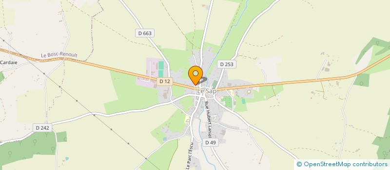 localisation de l'entreprise GPT D'EMPLOYEURS FERRURE à LA FERTE-EN-OUCHE