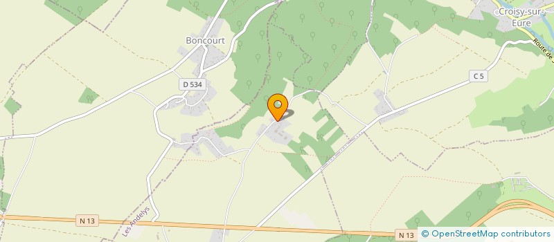 localisation de l'entreprise GPT D'EMPLOYEURS LA ROCHE  CAILLOUET-ORGEVILLE