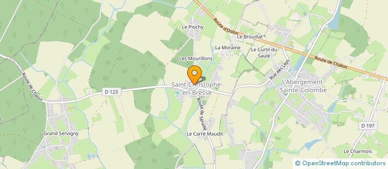 localisation de l'entreprise GPT D EMPLOYEURS LA SAUVEGARDE LAITIERE à L'ABERGEMENT-SAINTE-COLOMBE