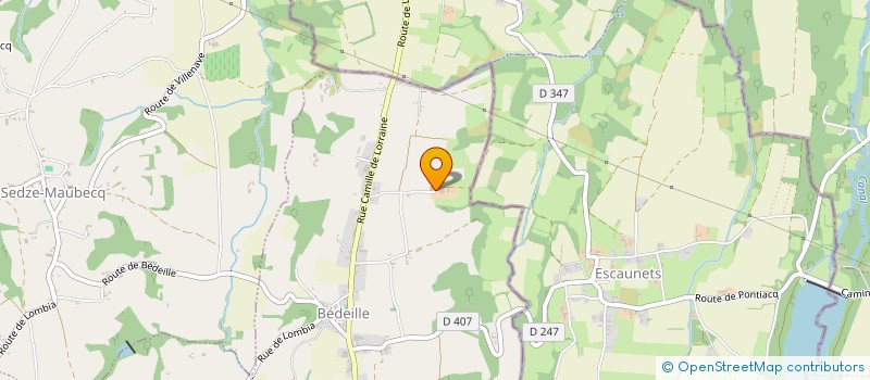 localisation de l'entreprise GPT D'EMPLOYEURS LAITIER DES COTEAUX  BEDEILLE