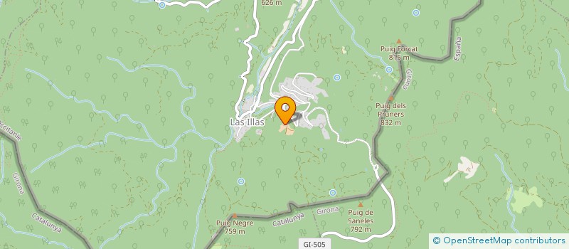 localisation de l'entreprise GPT D EMPLOYEURS LES SALINES  MAUREILLAS-LAS-ILLAS