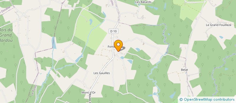 localisation de l'entreprise GPT D EMPLOYEURS LES TROIS VALLEES  LE PIZOU