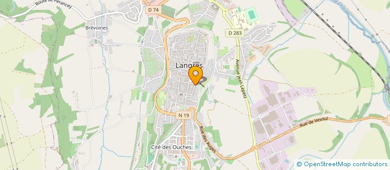 localisation de l'entreprise GPT D'EMPLOYEURS MECANIQUE GEN à LANGRES