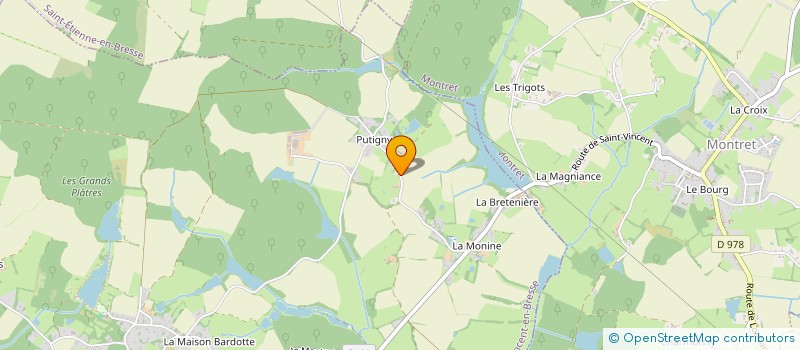 localisation de l'entreprise GPT D'EMPLOYEURS PVCL  SAINT-VINCENT-EN-BRESSE