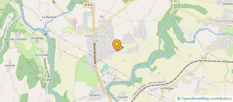 localisation de l'entreprise GPT D'EMPLOYEURS VEGETAL DE L'ALBANAIS  VALLIERES-SUR-FIER