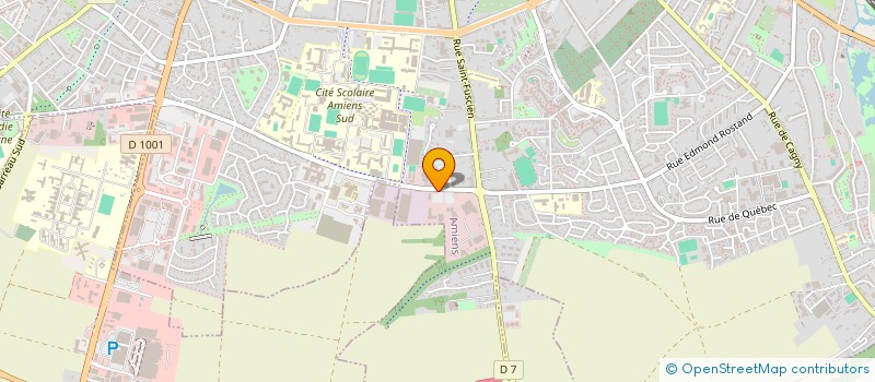 localisation de l'entreprise GPT D'ETUDES TECH ET ECONOM DE L'ENDIVE à AMIENS