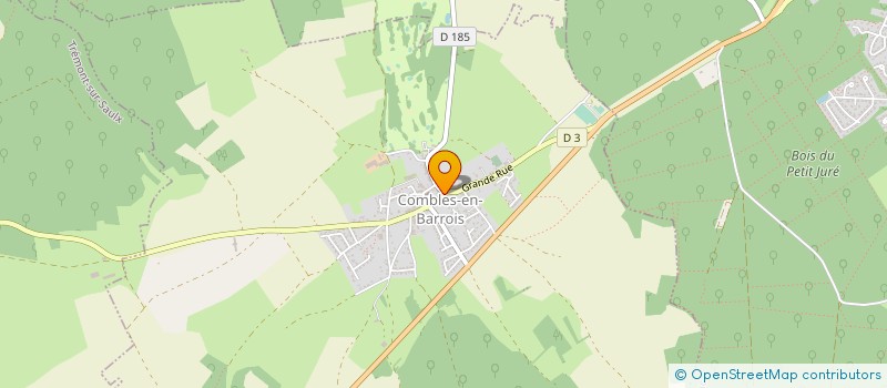 localisation de l'entreprise GPT D'INTERET CYNEGETIQUE DE LA SAULX à VAL D ORNAIN