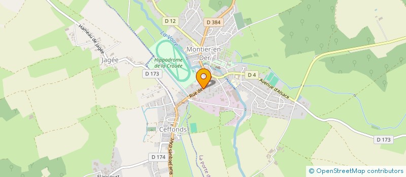 localisation de l'entreprise GPT D INTERET GYNETIQUE DE L'HERONNE à LA PORTE DU DER