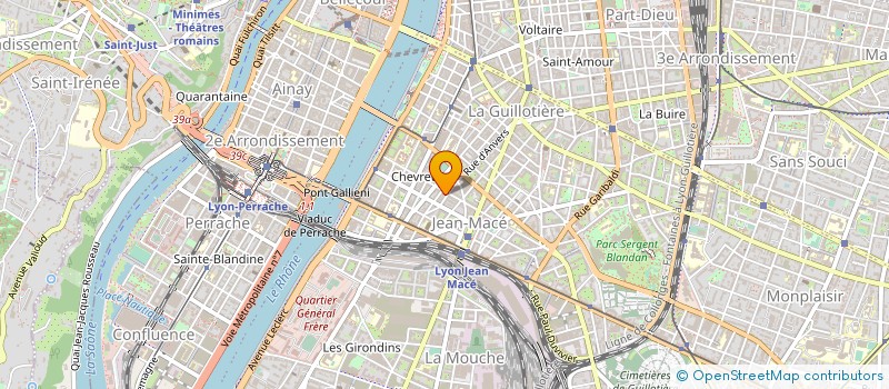 localisation de l'entreprise GPT DE SERVICES POUR L'EDUCATION  LYON