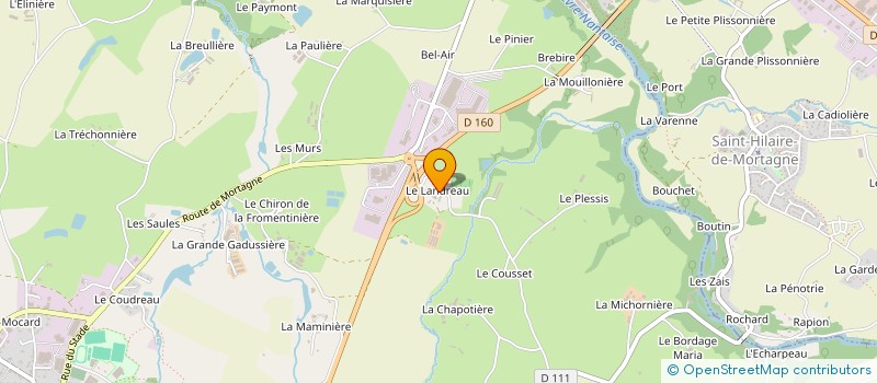 localisation de l'entreprise GPT DEFENS ENNEMI CULTU MORTAGNE S SEVRE à CHANVERRIE