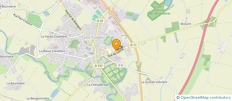 localisation de l'entreprise GPT DEFENSE CONTRE ENNEMIS CULTURES ST F  SAINT-FULGENT