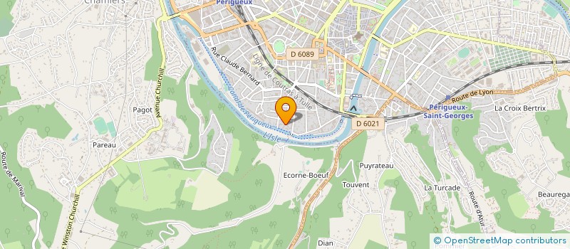 localisation de l'entreprise GPT DEFENSE SANITAIRE APICOLE DORDOGNE à PERIGUEUX