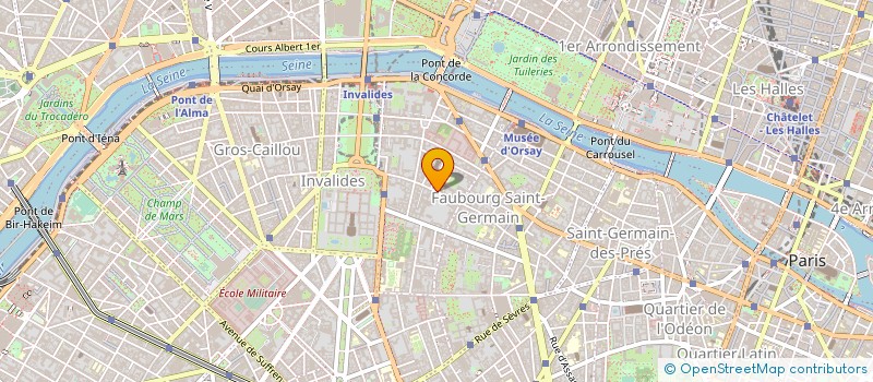 localisation de l'entreprise GPT  DIVISION DES SOUS OFF RESERVE à PARIS