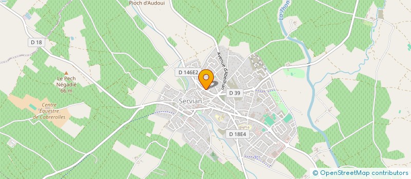 localisation de l'entreprise GPT EMP CALADOC  SERVIAN