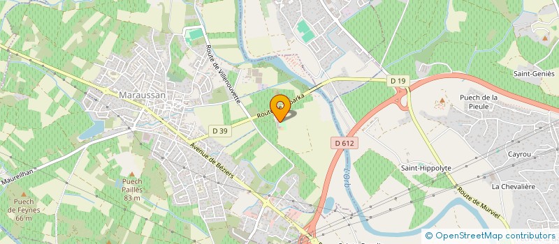 localisation de l'entreprise GPT EMP DE PERDIGUIER  MARAUSSAN