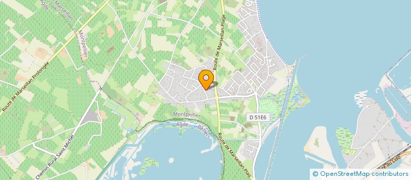 localisation de l'entreprise GPT EMP LE NEGUS à MARSEILLAN
