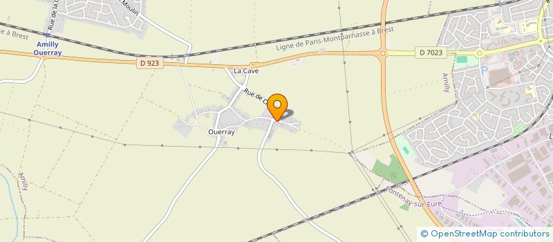 localisation de l'entreprise GPT EMP LEMAIRE à AMILLY