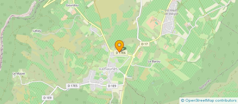localisation de l'entreprise GPT EMP PIC SAINT LOUIS ET ORTHUS à VALFLAUNES