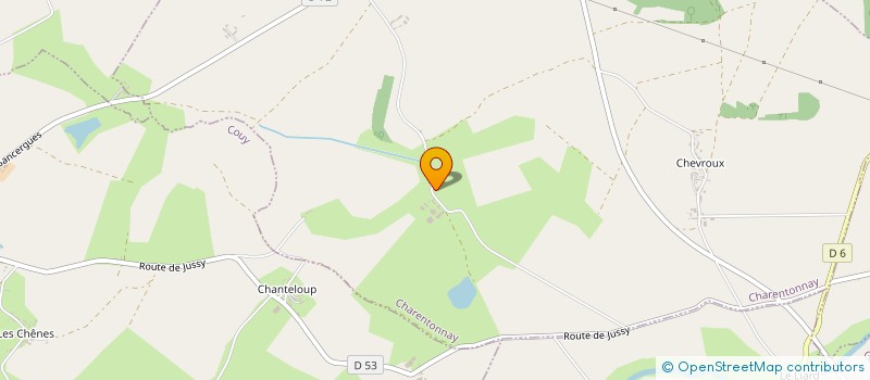 localisation de l'entreprise GPT EMPL BRIOU CHAUMASSON à CHARENTONNAY
