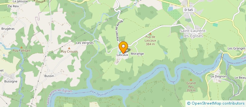 localisation de l'entreprise GPT EMPL DES MONTS D'AMBAZAC  SAINT-LAURENT-LES-EGLISES