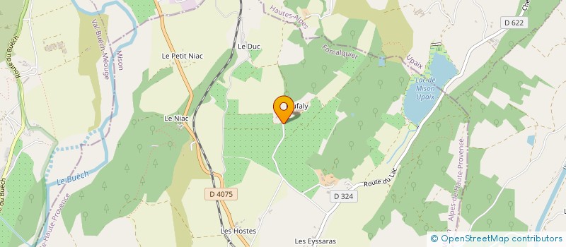 localisation de l'entreprise GPT EMPL JOUFFALY à MISON