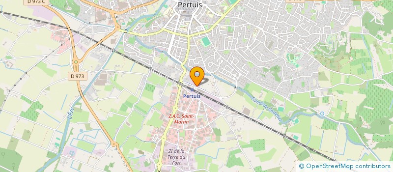 localisation de l'entreprise GPT EMPL LE GROUPEMENT VIGNERONS  PERTUIS