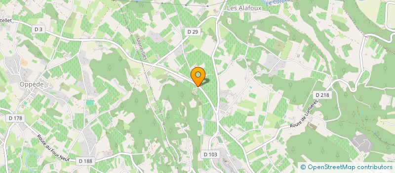 localisation de l'entreprise GPT EMPL LE LUBERON  MENERBES