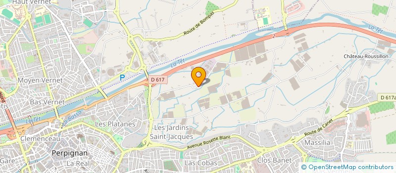 localisation de l'entreprise GPT EMPL LES DALHIAS à PERPIGNAN