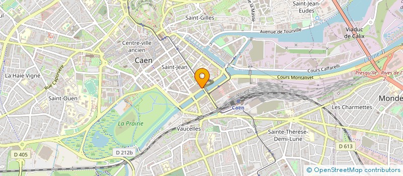 localisation de l'entreprise GPT EMPLOY ADMINISTRATEURS CDJA CALVADOS à CAEN