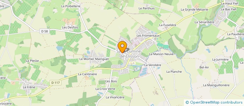 localisation de l'entreprise GPT EMPLOY ARCVL à CLISSON