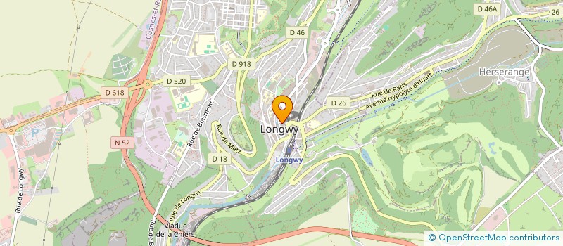localisation de l'entreprise GPT EMPLOY BASSIN DE LONGWY ET ENVIRONS à LONGWY