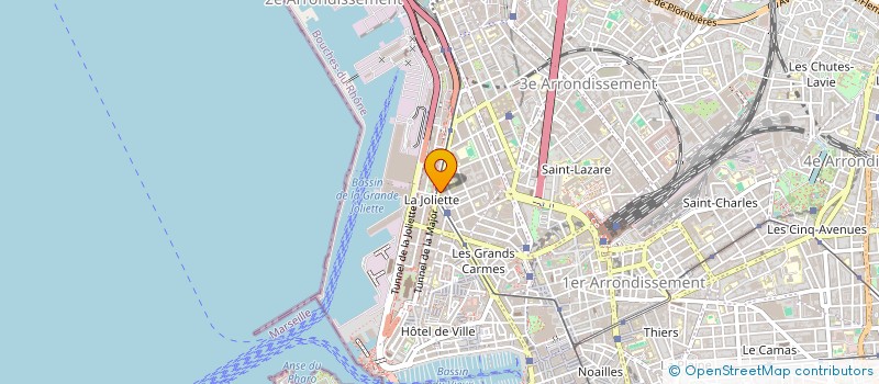 localisation de l'entreprise GPT ' EMPLOY CENTRES SOCIAUX BOUCHES RHO à MARSEILLE
