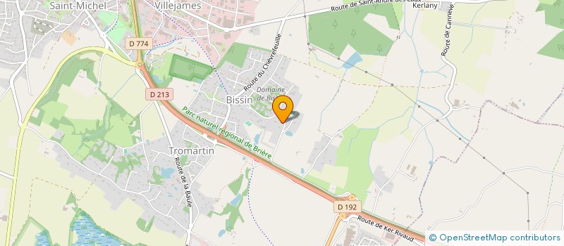 localisation de l'entreprise GPT EMPLOY DE LA PRESQU'ILE  GUERANDE