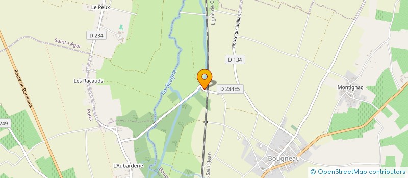 localisation de l'entreprise GPT EMPLOY DES DEUX MOULINS à BOUGNEAU