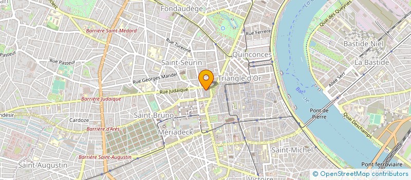 localisation de l'entreprise GPT EMPLOY HOTEL RESTAU GIRONDE à BORDEAUX