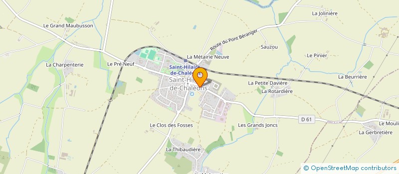 localisation de l'entreprise GPT EMPLOY LA PAZENNAISE REMPLACANT à SAINTE-PAZANNE