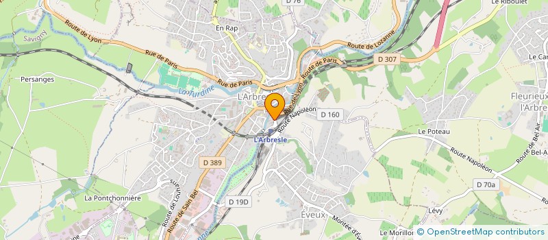 localisation de l'entreprise GPT EMPLOY SERV REMPL DE L ARBRESLE à L ARBRESLE