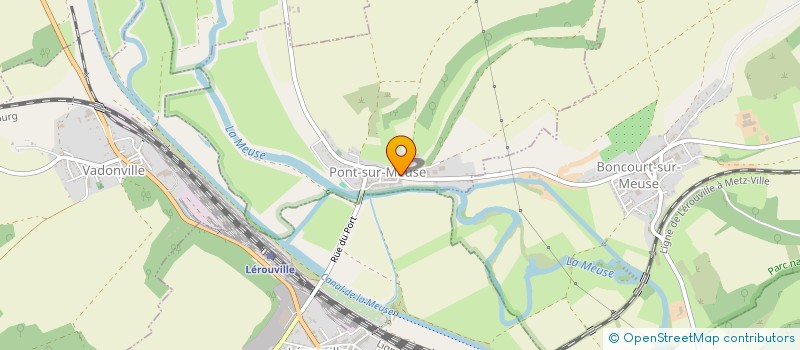 localisation de l'entreprise GPT EMPLOY. VALLEE MEUSE PETITE WOUSSE à PONT-SUR-MEUSE