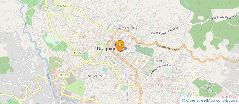 localisation de l'entreprise GPT EMPLOYEURS AGRC AGRI SERVICES  DRAGUIGNAN