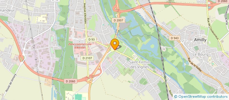 localisation de l'entreprise GPT EMPLOYEURS ARTISAGRI à AMILLY