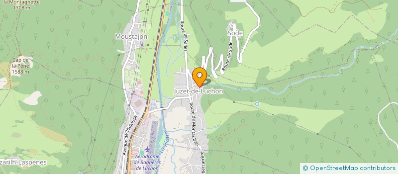 localisation de l'entreprise GPT EMPLOYEURS BOVINS MONTAGNE ESPIAU  PORTET-DE-LUCHON