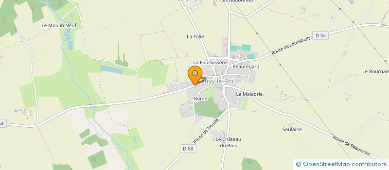 localisation de l'entreprise GPT EMPLOYEURS DE LA PETITE REGION NORD  NEUVY-LE-ROI