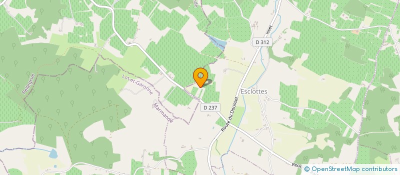 localisation de l'entreprise GPT EMPLOYEURS DES COTEAUX à ESCLOTTES