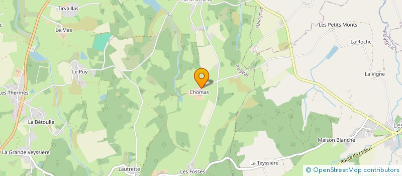 localisation de l'entreprise GPT EMPLOYEURS DU LAIT A LA VIANDE à PAGEAS