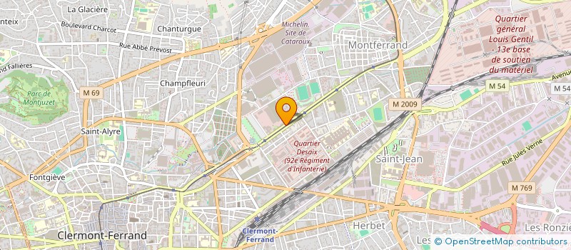 localisation de l'entreprise GPT EMPLOYEURS DU POLE SANTE REPUBLIQUE  CLERMONT-FERRAND