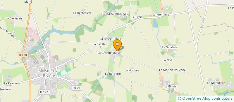 localisation de l'entreprise GPT EMPLOYEURS GB à MOISDON-LA-RIVIERE