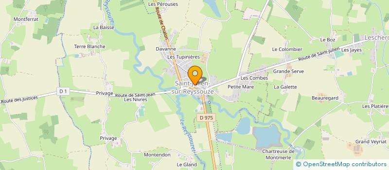 localisation de l'entreprise GPT EMPLOYEURS HAUTE BRESSE à SAINT-TRIVIER-DE-COURTES