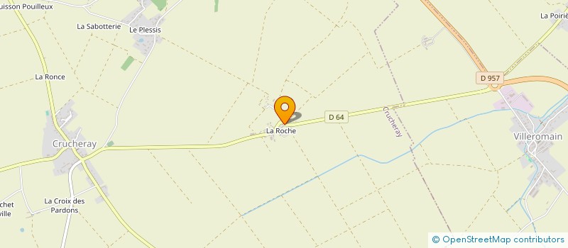 localisation de l'entreprise GPT EMPLOYEURS LA ROCHE L ENFER  CRUCHERAY